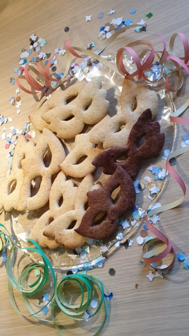 Biscotti di carnevale • Diabetica